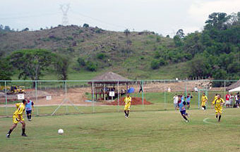 Lance do jogo Scholle (vermelho) 0 X 1 PVTEC